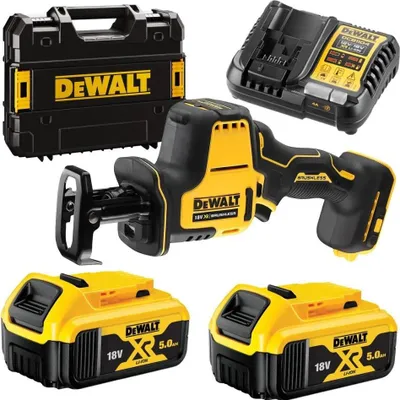 Immagine prodotto di Sega a sciabola Dewalt 18v dcs369p2 2x5.0ah tstak