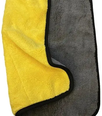 Immagine prodotto di Go Go Gadget – Panno in microfibra – Panno per auto – Panno per la pulizia – 40 x 40 cm – Giallo/Grigio – 1 pezzo