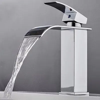 Immagine prodotto di Rubinetto in acciaio inossidabile, miscelatore monocomando caldo/freddo, regolabile, moderno