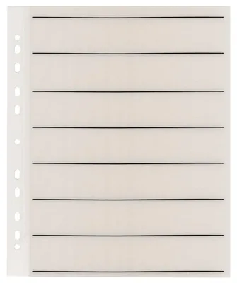 Image de XTAL135 25 Feuillets Pergamine Pour Negatifs 7 Bandes