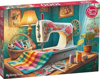 Immagine prodotto di Puzzle 1000 CherryPazzi Il mio angolo del cucito 30875