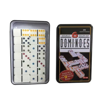 Immagine prodotto di Longfield Doppio 6 Domino In Blik