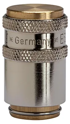 Produktbild von Riegler Verschlusskupplung DN 6, Messing 2.0401, Länge 30,0 mm