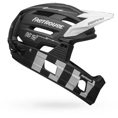 Obrázok produktu pre Bell Helmets Super Air R Spherical, Celotvárová prilba, Zapuzdrená konštrukcia, Priezor prilby, Matný