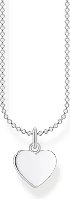 Produktbild von Thomas Sabo Damen-Kette mit Anhänger Herz KE2048-001-21-L45v Silber