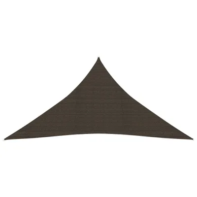 Produktbild von Sonnensegel 160 g/m² Braun 5x6x6 m HDPE