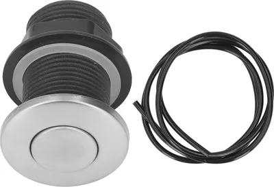 Obrázok produktu pre Sada spínačov Sinktop Air Switch Kit Nerezový drez Horné tlačidlo s 1,5 m hadicou pre kuchyne Odkapávač na potraviny Elektrický ohrievač vody