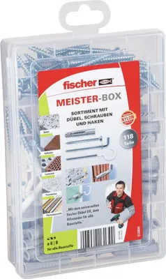 Image de Fischer MeisterBox UX Crochet de vis