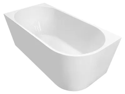 Zdjęcie produktu dla TIBERA L wanna narożna 140x70cm, biała