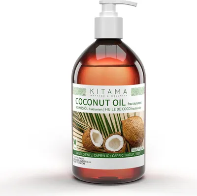 Produktbild von Fraktioniertes Kokosöl 500ml – Massageöl vegan & geruchsneutral – Ideal für Spa, Thai- & Ganzkörpermassage
