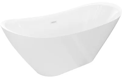 Obrázek produktu pro Mexen Lotos volně stojící vana 160 x 75 cm, bílá, bílý přepad - 52051607700-20