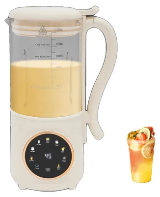 Zdjęcie produktu dla Maszyna do produkcji mleka orzechowego, pojemność 1,4 l, moc grzewcza 600 W, napięcie 220 V, 16 ostrzy, średnica 13 cm