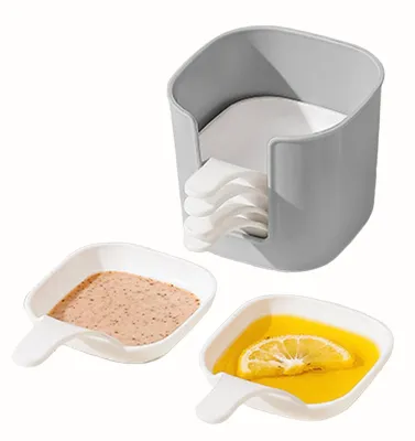 Immagine prodotto di Set di 6 ciotoline per salse con vassoio di servizio