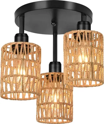 Immagine prodotto di Lampada da Soffitto tooLight App1624-3C Boho Beige Black