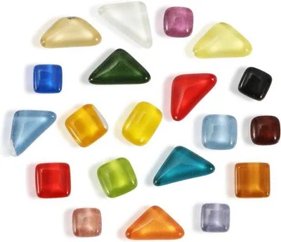 Image de Aimants en verre colorés (20 pièces) pour la cuisine et le bureau