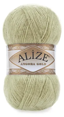 Produktbild von Alize Angora Gold 267 Hellgrün – weiches Acryl/Wollgarn 100g/550m