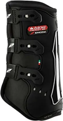 Obrázok produktu pre Zandona King Carbon Dressage – topánky na predné šľachy, čierne, veľkosť M