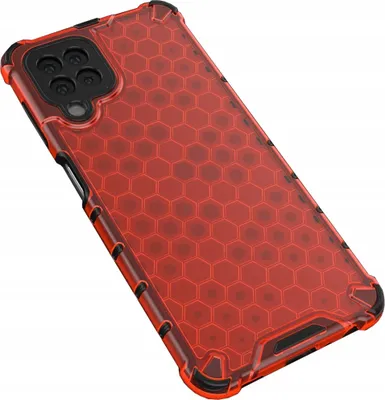 Produktbild von Honeycomb Armored Case mit Gelrahmen Samsung Galaxy A22 4G Rot