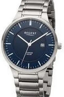 Obrázek produktu pro Solární titanový pánský kovový řemínek Regent Ø40mm BA-710