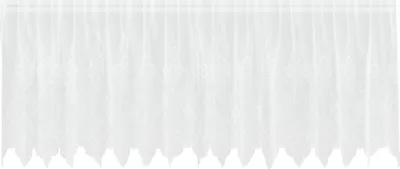 Obrázok produktu pre vidaXL Biely záves, 80 x 400 cm, polyester