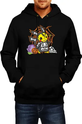 Produktbild von Herren Kapuzenpullover Japan Manga Anime Comics Pokemon 038, Man M / Schwarz