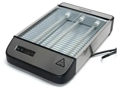Produktbild von Aigostar Toster 1000W, 6 Stufen, LCD, Edelstahl, Silber, Modell B302023IV