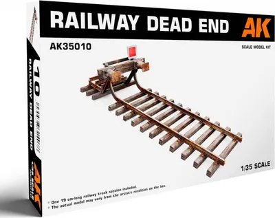 Image de AK Interactive S.L. AK-35010 Impasse ferroviaire