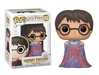 Image de Funko POP Films : Harry Potter S10 - Harry avec la cape d'invisibilité