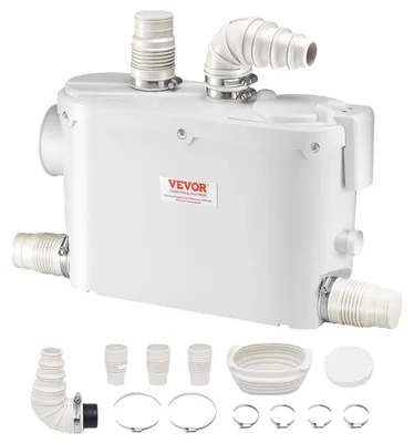 Productafbeelding van VEVOR hefinstallatie, afvalwaterpomp, 500W, robuust, hoge prestaties, efficiënt, stil, duurzaam