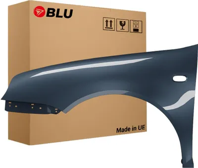Image de BLU Aile Compatible avec VW Volkswagen Golf IV 4 LC7V Gauche Grau BlauAnthrazit | 1997-2006 | Avant | Peint| Prêt à Monter | Acier