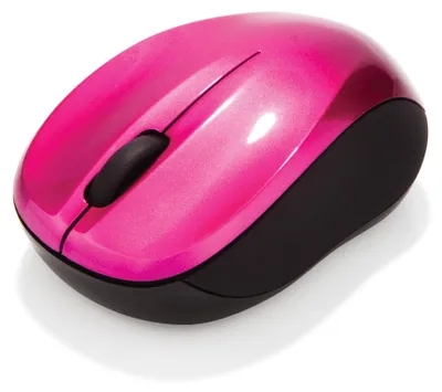 Produktbild von Verbatim Go Nano, RF Wireless, 1600 DPI, Pink