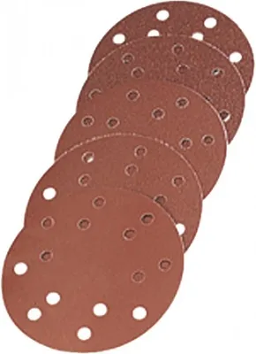 Produktbild von Wolfcraft Haftschleifscheiben K120 Ø 150 mm für Exzenterschleifer