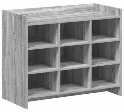 Produktbild von vidaXL Schuhschrank Grau Sonoma 85 x 39,5 x 70 cm Holzwerkstoff