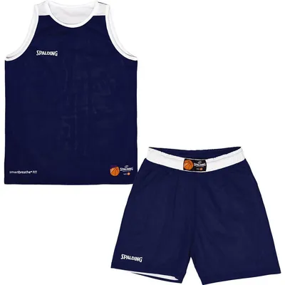Produktbild von Spalding Double Face Basketball-Set Reversible Kinder - Marine / Weiß