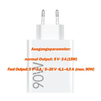 Produktbild von Original Xiaomi 17 15 15T 14 14T 13, Redmi Note 15 14 13 90W Hypercharge Ladegerät Adapter
