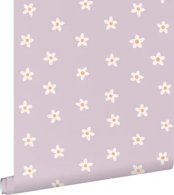 Obrázek produktu pro ESTAhome tapeta sedmikrásky fialová 53 cm x 10,05 m