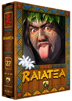 Produktbild von Quined Games Brettspiel Raiatea Strategie und Abenteuer
