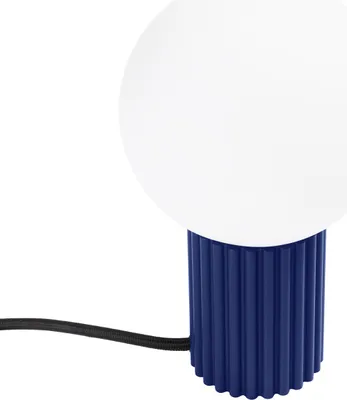 Zdjęcie produktu dla Lampa biurkowa HALO ultramaryna 1xG9 8W aluminium/szkło 19x12x12cm Sollux Lighting