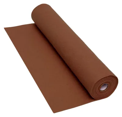 Produktbild von Colorations Filzrolle braun Bastelmaterial 160 gsm 5 Meter x 45 cm
