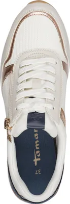 Produktbild von Tamaris Damen Sneaker Lowcut vegan mit weichem Touchit Fußbett 1-23613-46, Größe:39 EU, Farbe:Weiß
