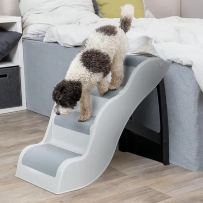 Produktbild von TRIXIE Treppe - hellgrau - 38,5 × 60 × 79 cm