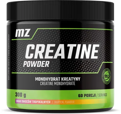 Productafbeelding van Creatinepoeder 300g - Creatinemonohydraat 4150 mg - 60 porties - Tropische smaak