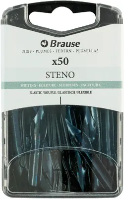 Produktbild von Brause Schachtel mit 50 Schreibfedern Stenofeder 361B