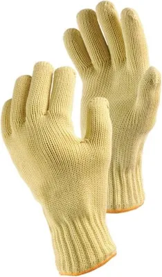 Image de Gants de protection contre la chaleur, taille 10, jaunes, EN 388, EN 407, catégorie III d'EPI