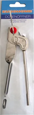 Produktbild von Zangendosenöffner 16 cm aus Metall mit Kapselheber und gehärtetem Schneidemesser