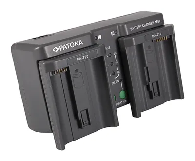 Obrázok produktu pre Duálna nabíjačka Nikon EN-EL18D/EN-EL4/CANON LP-E4