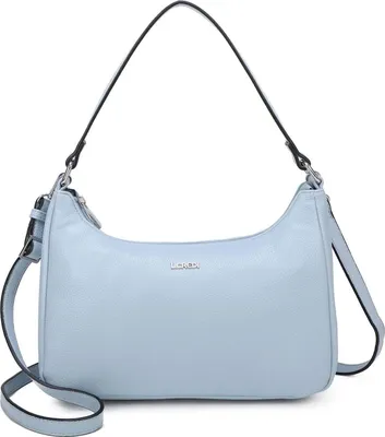 Produktbild von L.CREDI Schultertasche Umhängetasche Polly Hobo Bag Ice blue hellblau