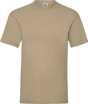 Image de Fruit Of The Loom T-shirt manches courtes homme BC330 (L) (Kaki)