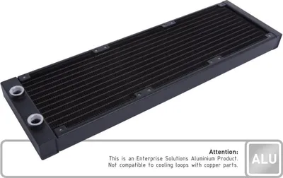 Produktbild von Alphacool 14431, Radiator, Aluminium, Schwarz, 1/4", 12 cm, 120 mm