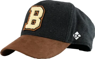 Produktbild von Bavarian Caps Uni Cap Curved , B - Dunkelgrau